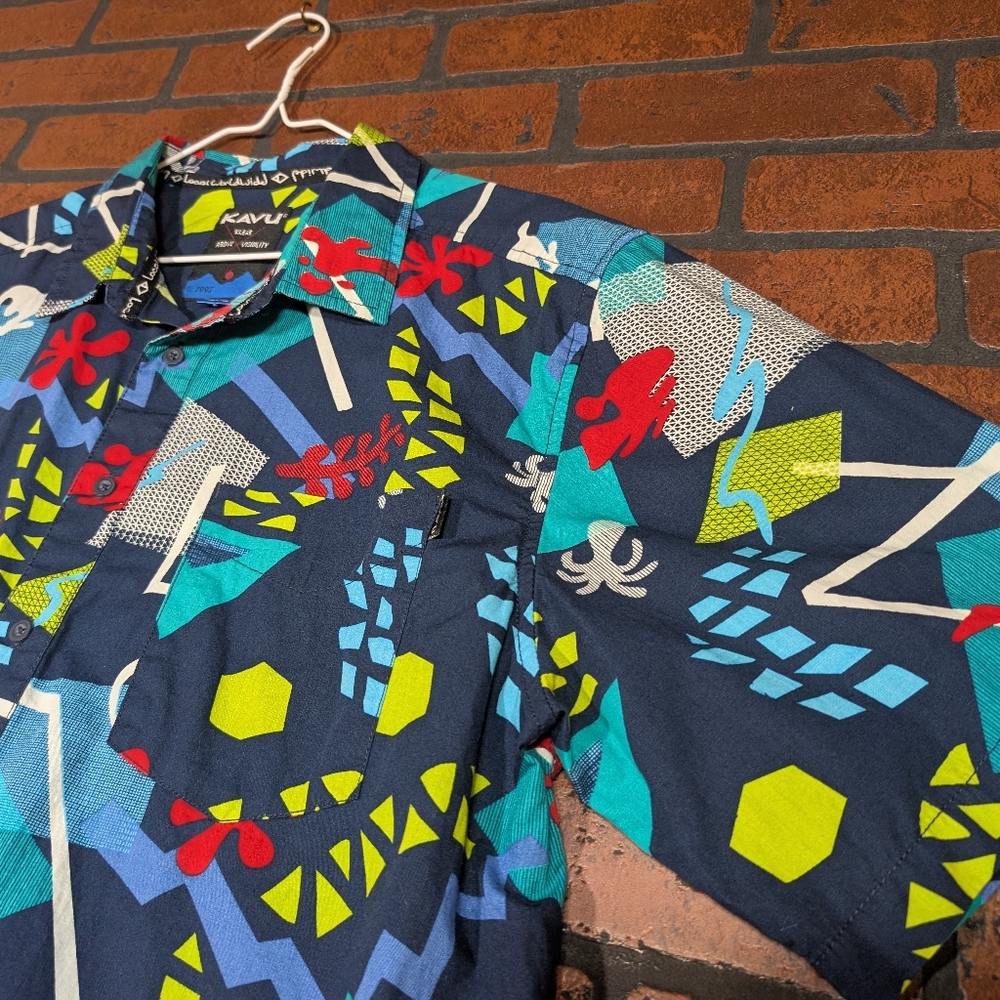 Vintage Single Stitch Kavu‎ Button Down - Retro Flare